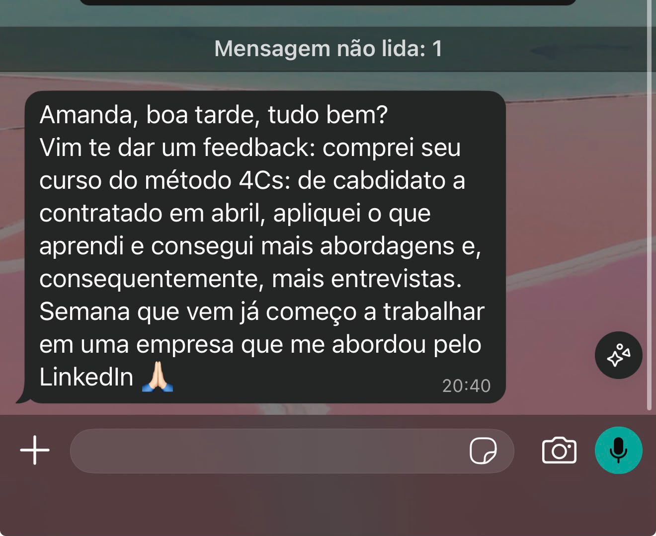 Depoimento de mais entrevistas